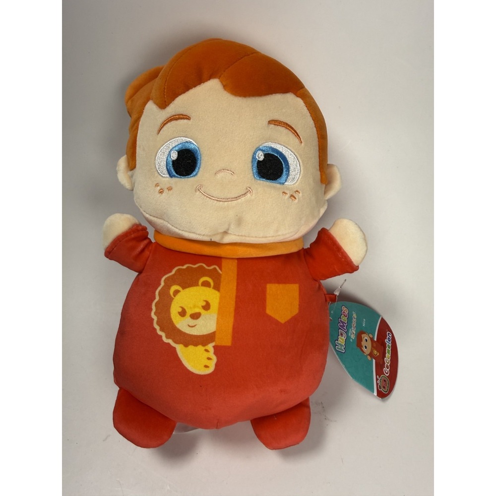 Original Squishmallows 10" Cocomelon NICO Hug Mees Plush w lion PJs - NEW